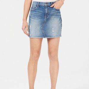 Denim Mini Skirt